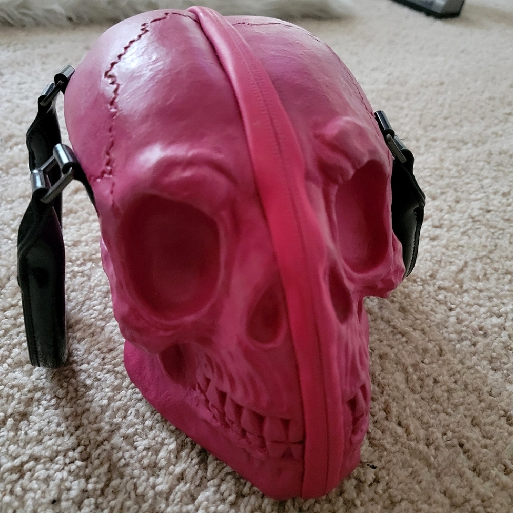 Pink Skull Purse